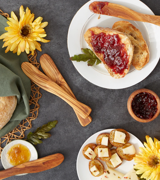 Olive Wood Spreaders