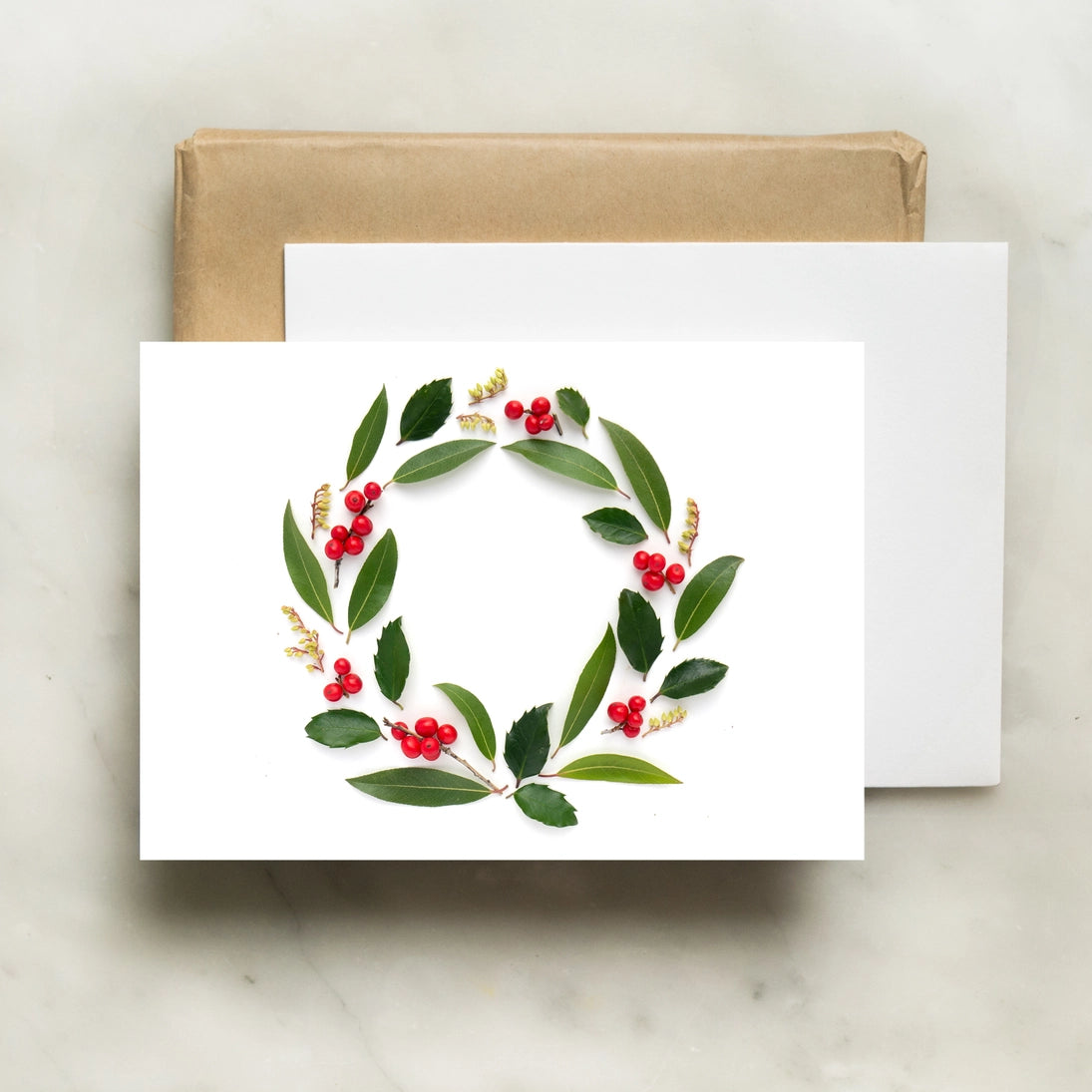 Holiday Bottle Branch Cards