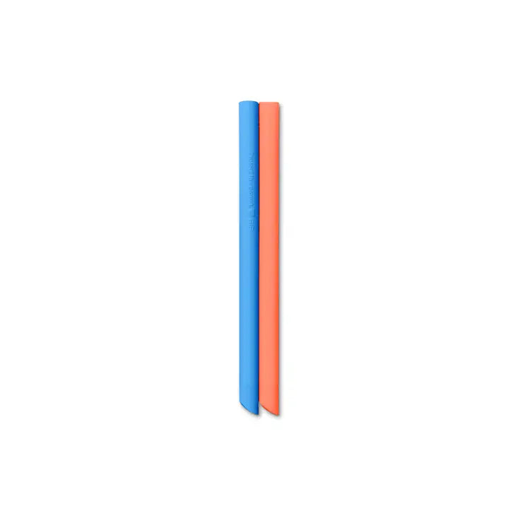 2 Pack Silicone Straw Sets