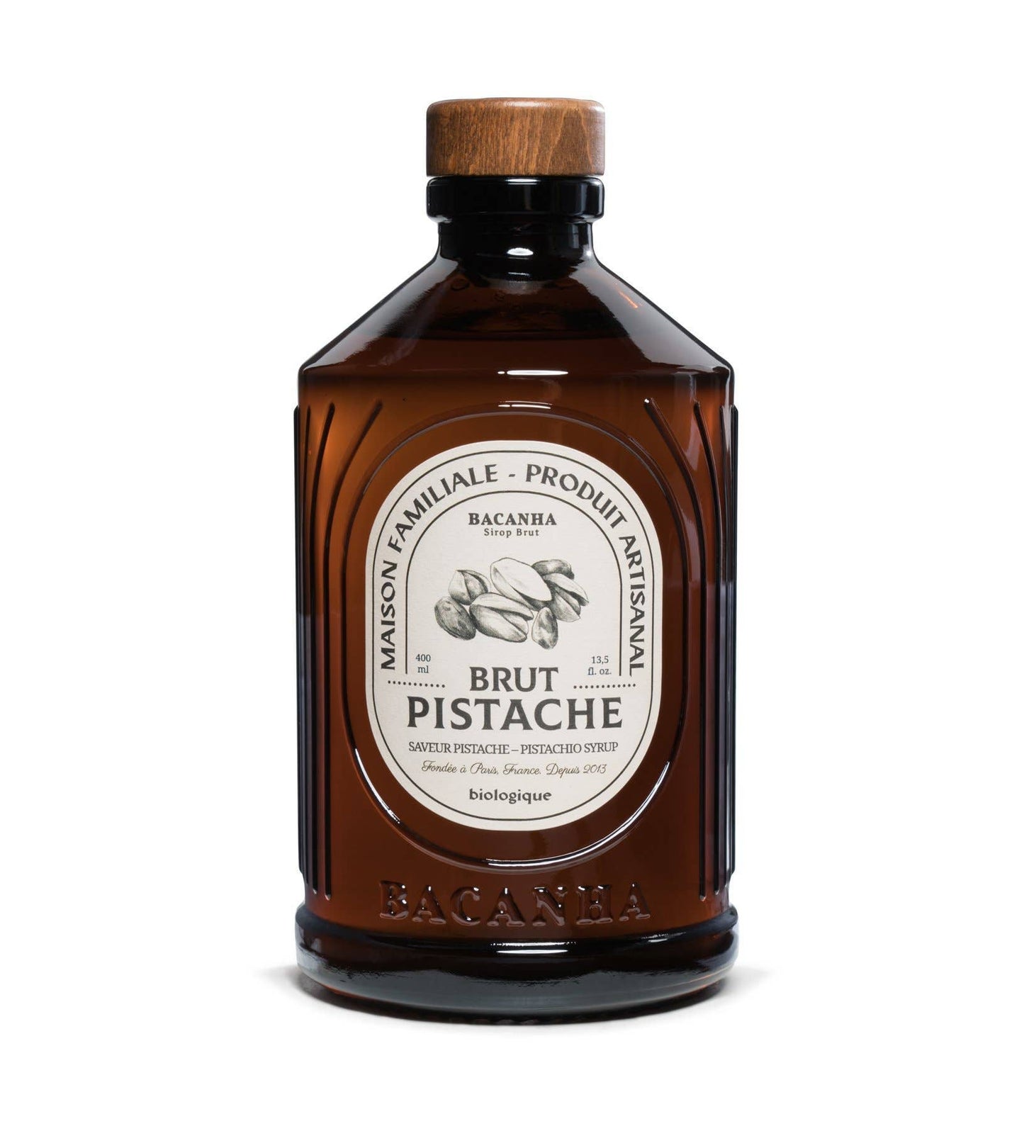 Raw Pistachio Syrup - Organic 13,5 fl. oz.