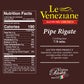 LE VENEZIANE Gluten Free PIPE RIGATE Pasta - 8.8 oz