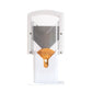 HIC Kitchen Safe Grip Bagel Slicer, Guillotine-Style