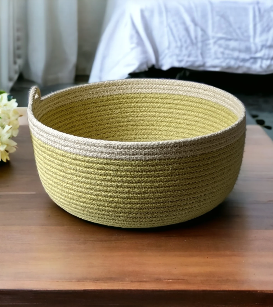 Poppy Rope Baskets