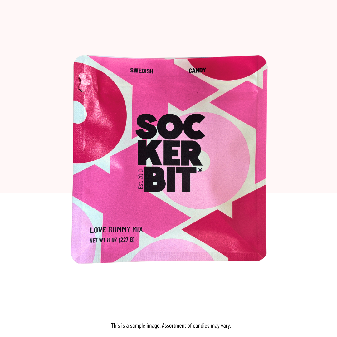 Love Gummy Mix Swedish Candy Bag