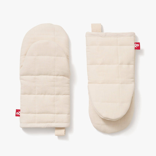 Oven Mitts - Oat White
