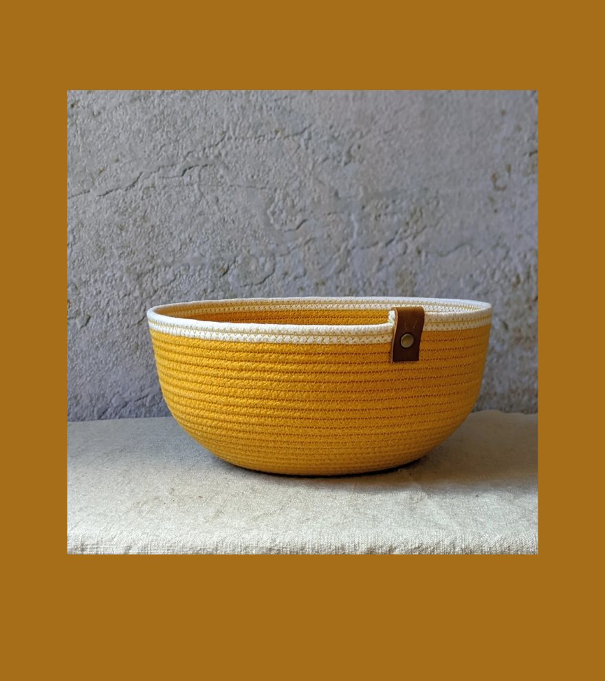 Poppy Rope Baskets