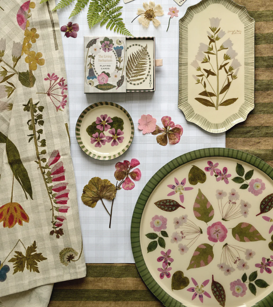 Round Enamel Tray - Large