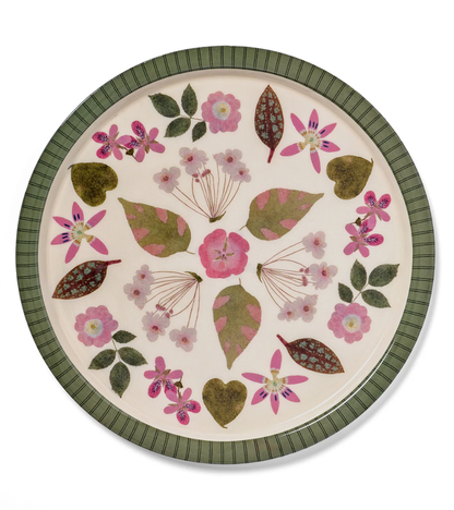 Round Enamel Tray - Large