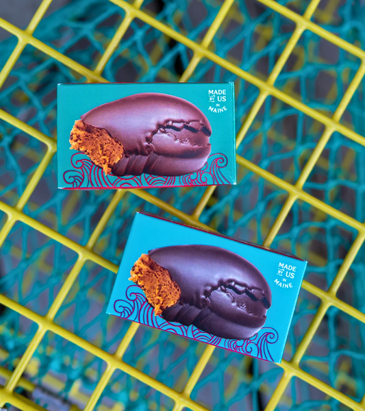 Peanut Butter Ganache Lobster Chocolate: Dark