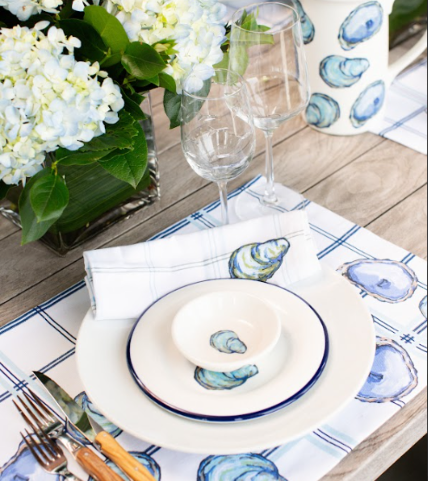 Oyster Round Plate