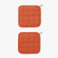 Potholders - Paprika Red