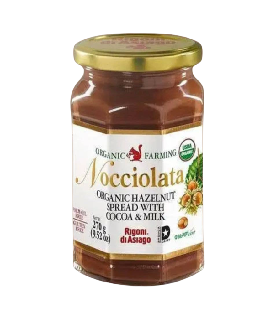 Rigoni di Asiago Nocciolata with milk Hazelnut Spread 