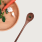 12’’ Walnut Wooden Oval Spoon - Kitchen Utensil