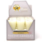 Ivory Beeswax Votive Candles