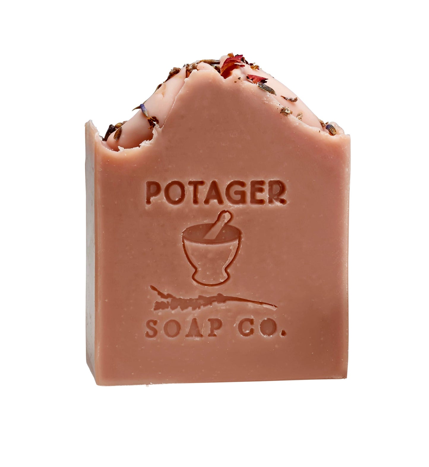 Natural Soap Secret Garden w/Pink Clay-Organic Ingredients