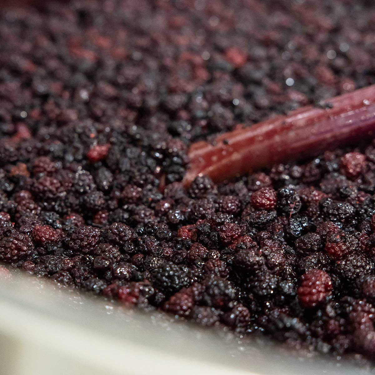 Blackberry Blueberry Balsamic Preserve