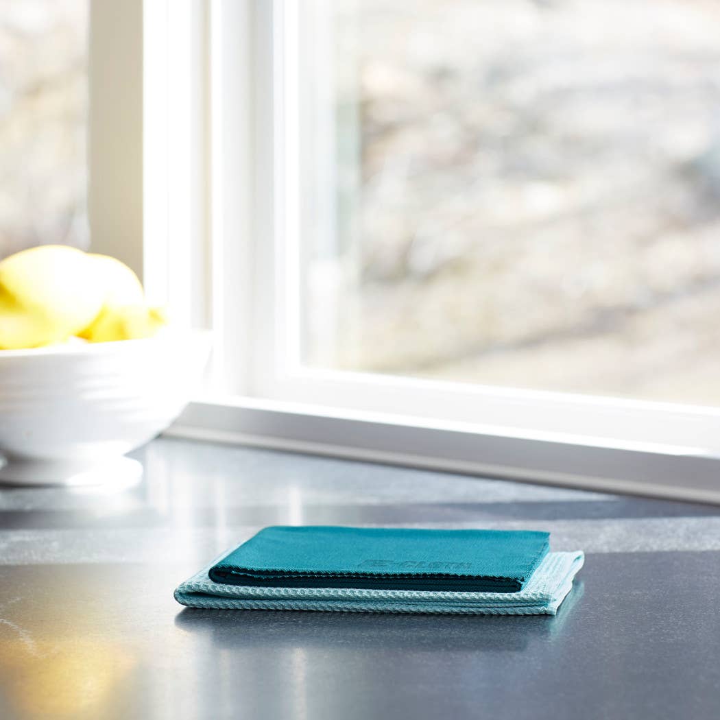 Window Cleaning Cloth Kit: Green