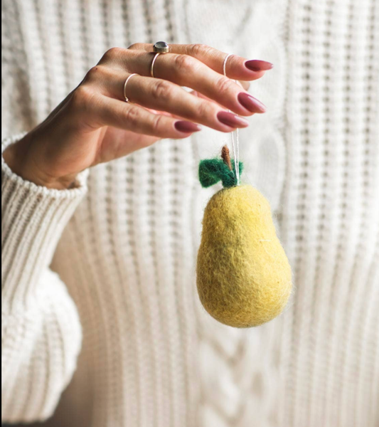 Pear Ornament