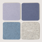 Square Felt Coasters - Sets of 4