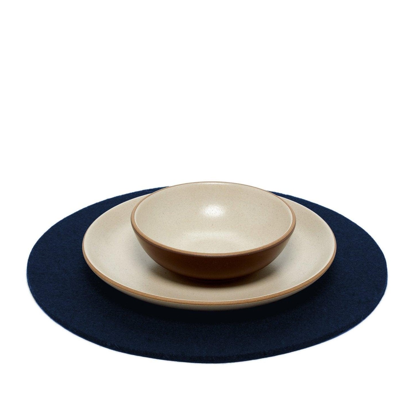 Large Round Wool Felt Trivets