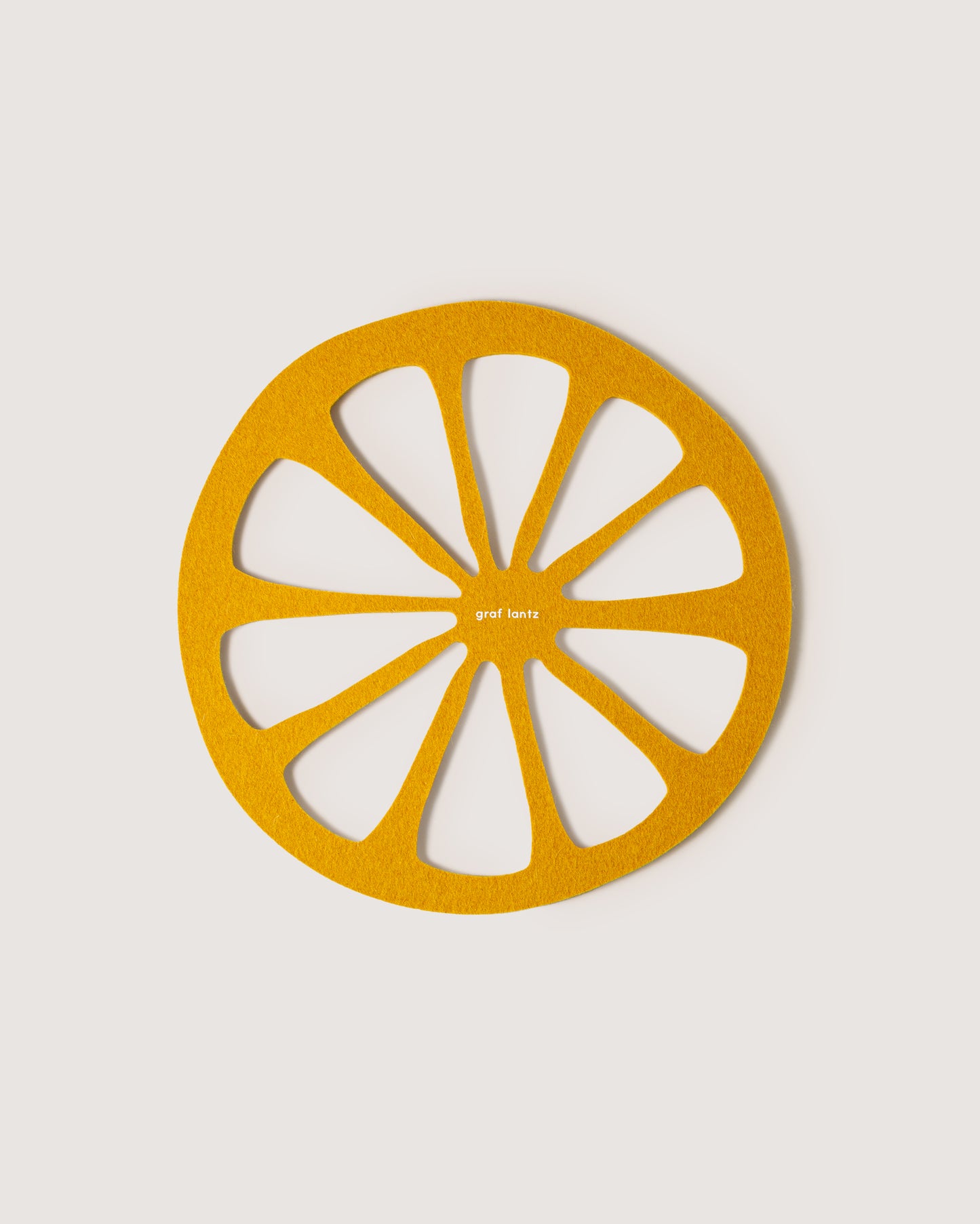 Large Round Wool Felt Trivets