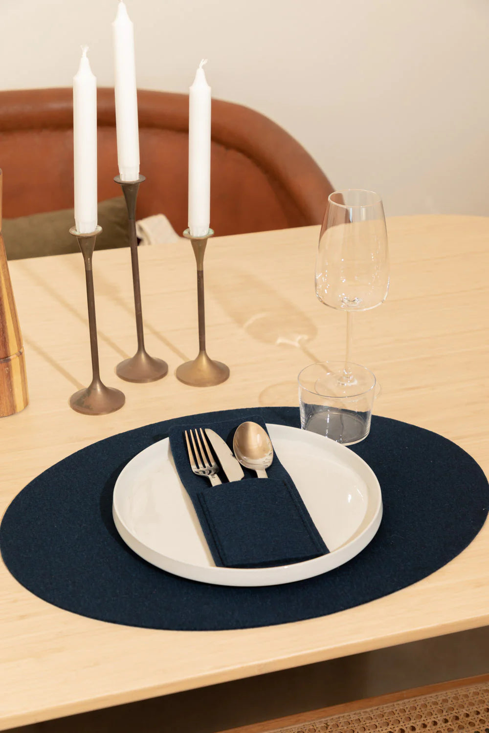 Oval Felt Placemat