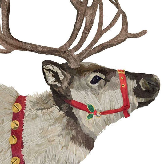 Lunch Napkins - Yuletide Reindeer