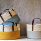 The Delphinium w/leather handles