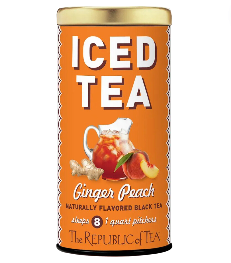 Ginger Peach Black Iced Tea