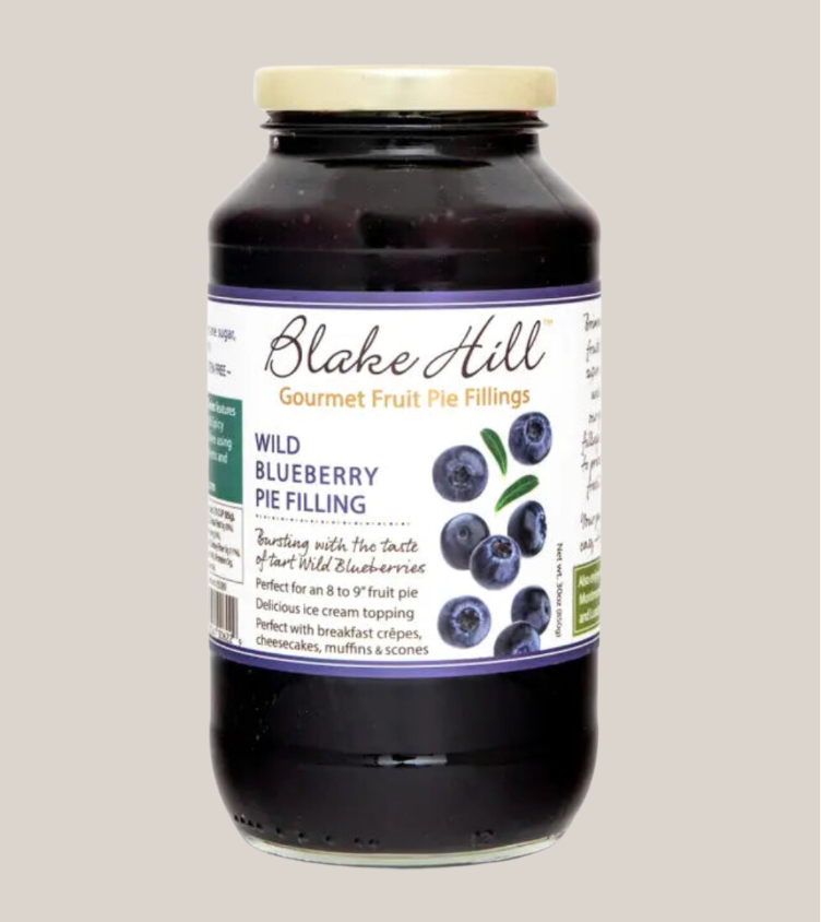 Wild Blueberry Pie Filling