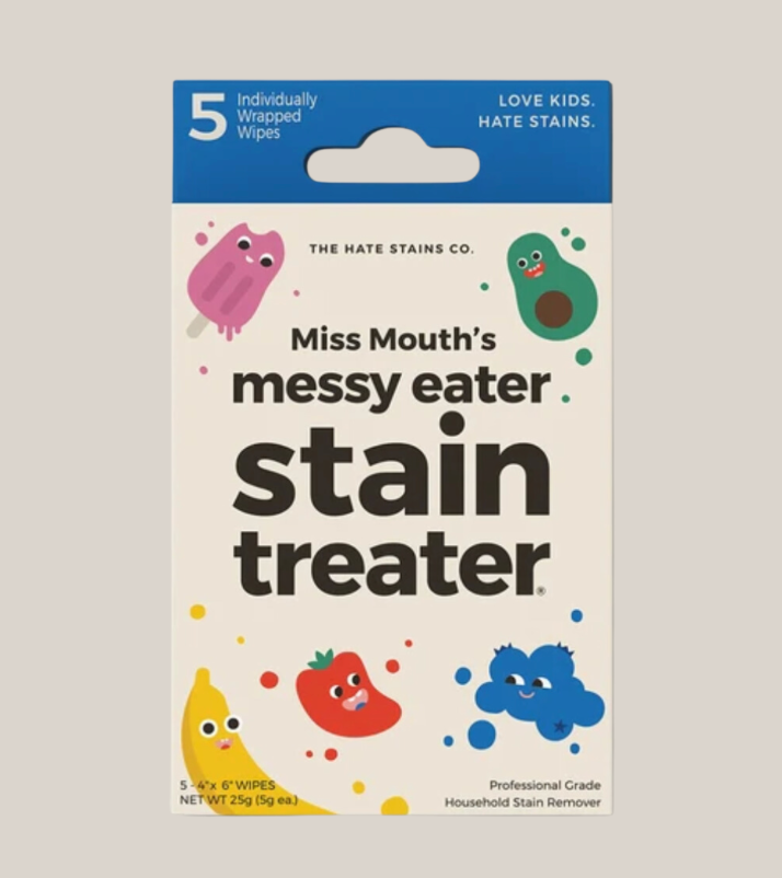 Miss Mouth's Messy Eater Stain Treater Wipes - 5 Pack