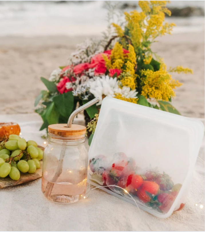 Stand Up Reusable Silicone Bag