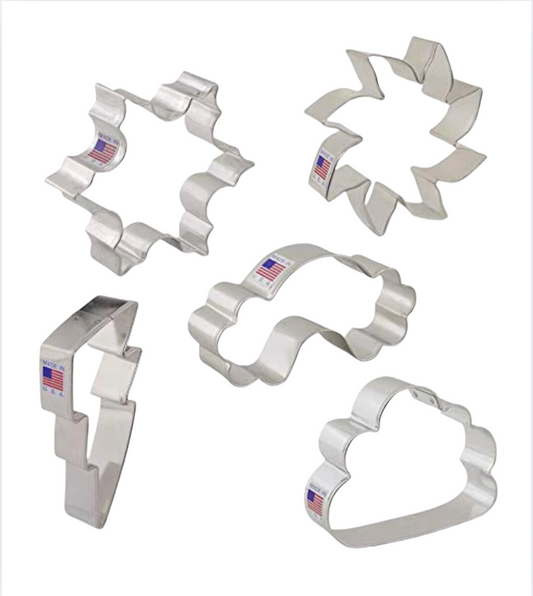 Weather Cookie Cutters