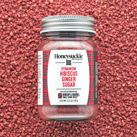 Hibiscus Ginger Sugar