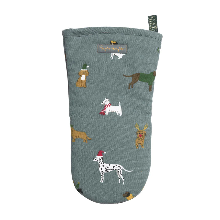 Patterned Oven Mitts