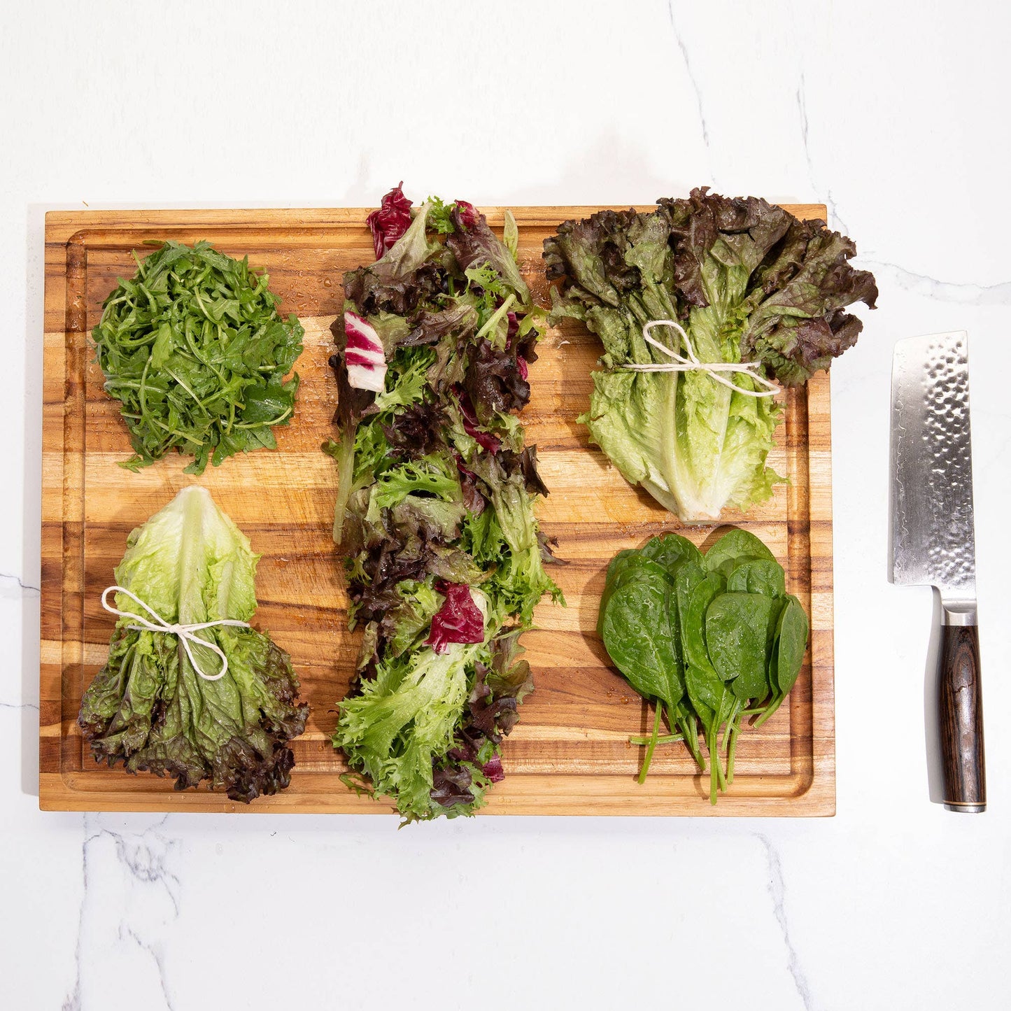 Reusable Linen Bag for Leafy Greens