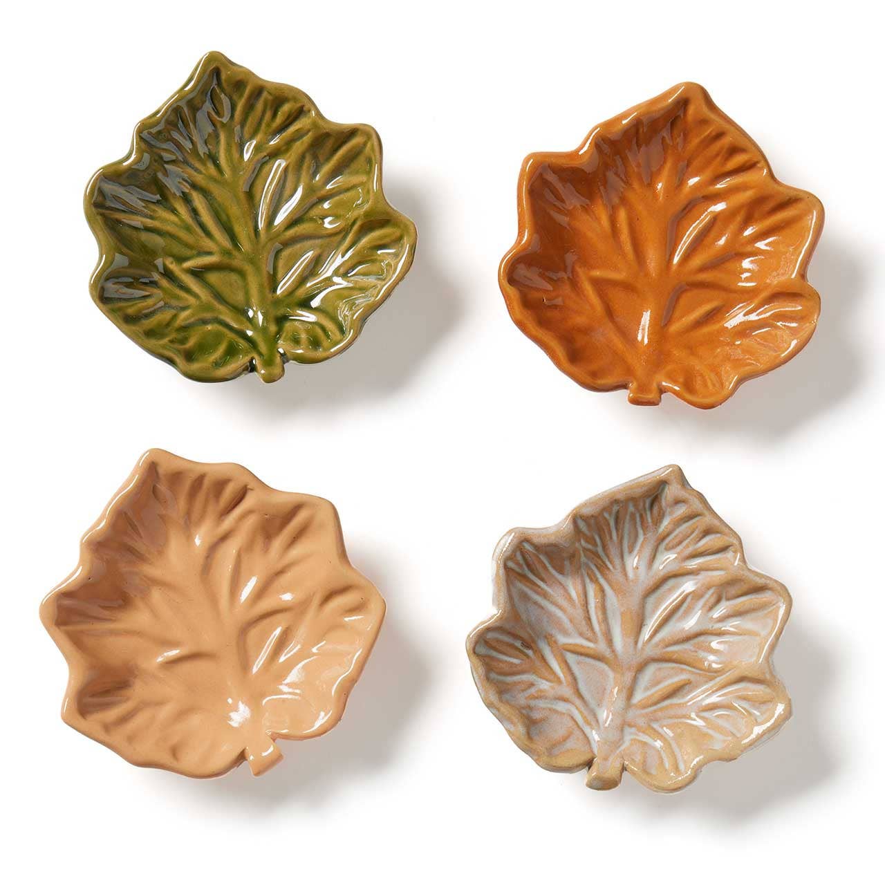 Maple Leaf Dipping Bowls