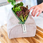 Reusable Linen Bag for Leafy Greens