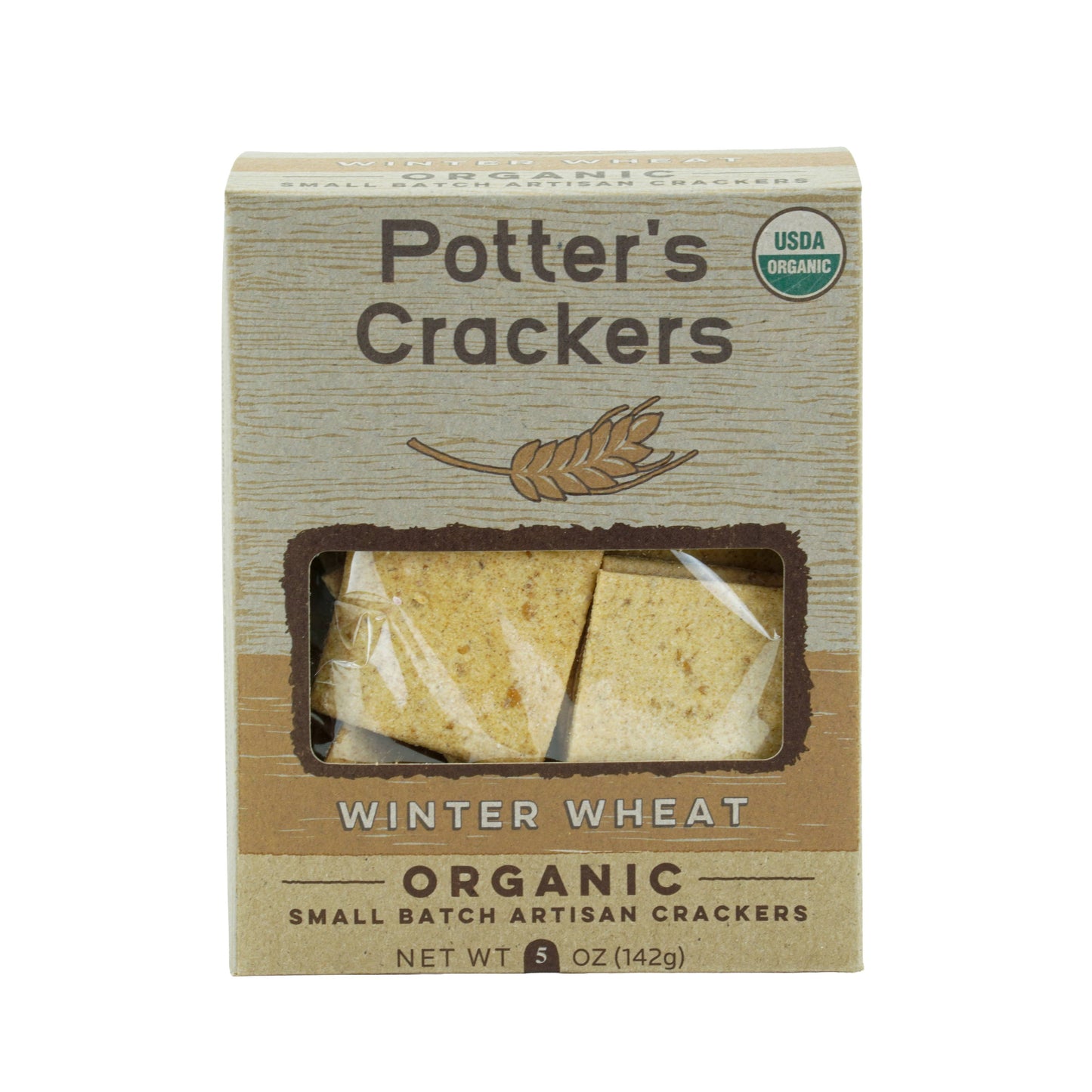 Potter's Crackers Organic Winter Wheat Crackers