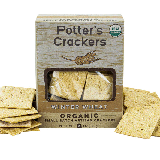 Potter's Crackers Organic Winter Wheat Crackers