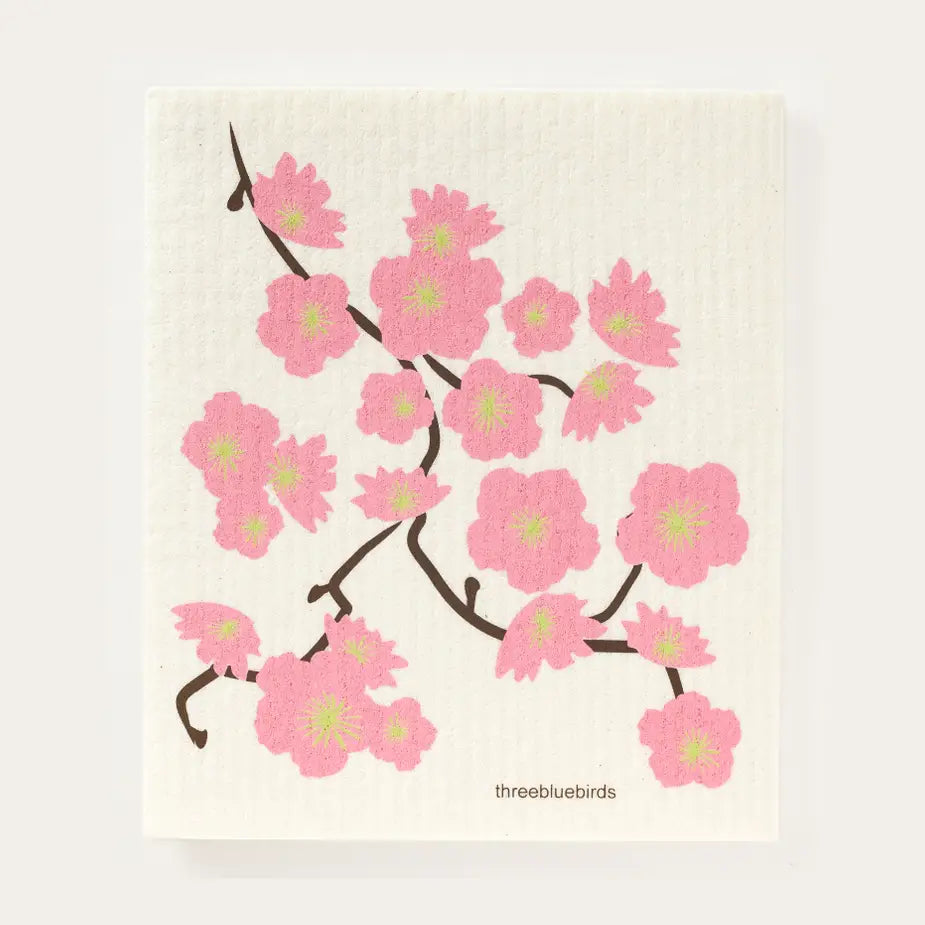 Three Bluebirds Swedish Dishcloths