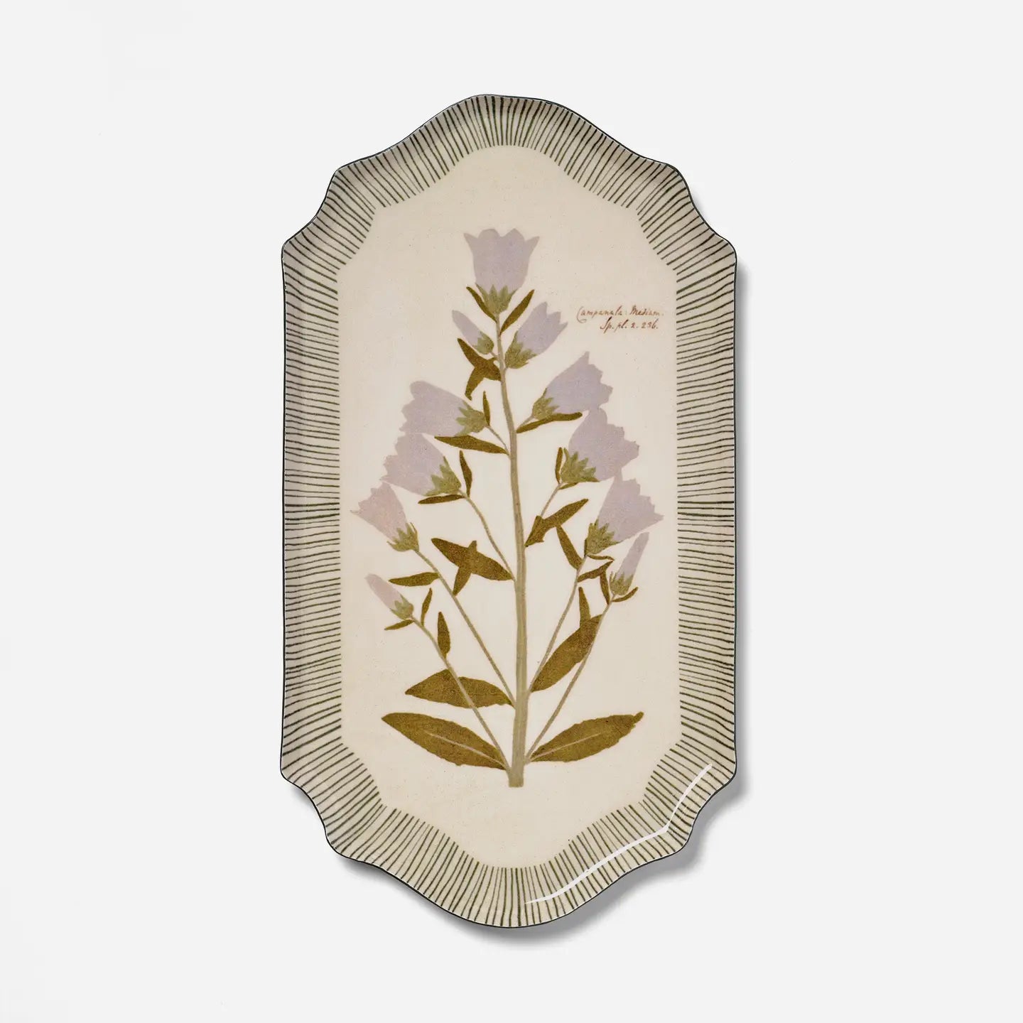 Enamel Shaped Edge Tray