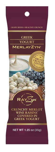 Gourmet and Premium Greek Yogurt Merlot Wine Raisins®